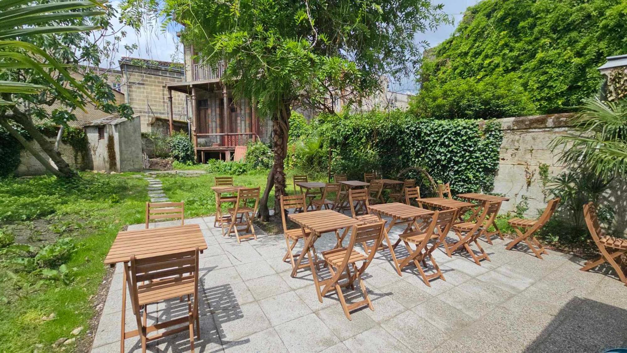 Le Jardin Cafe Bed & Breakfast Bordeaux Luaran gambar