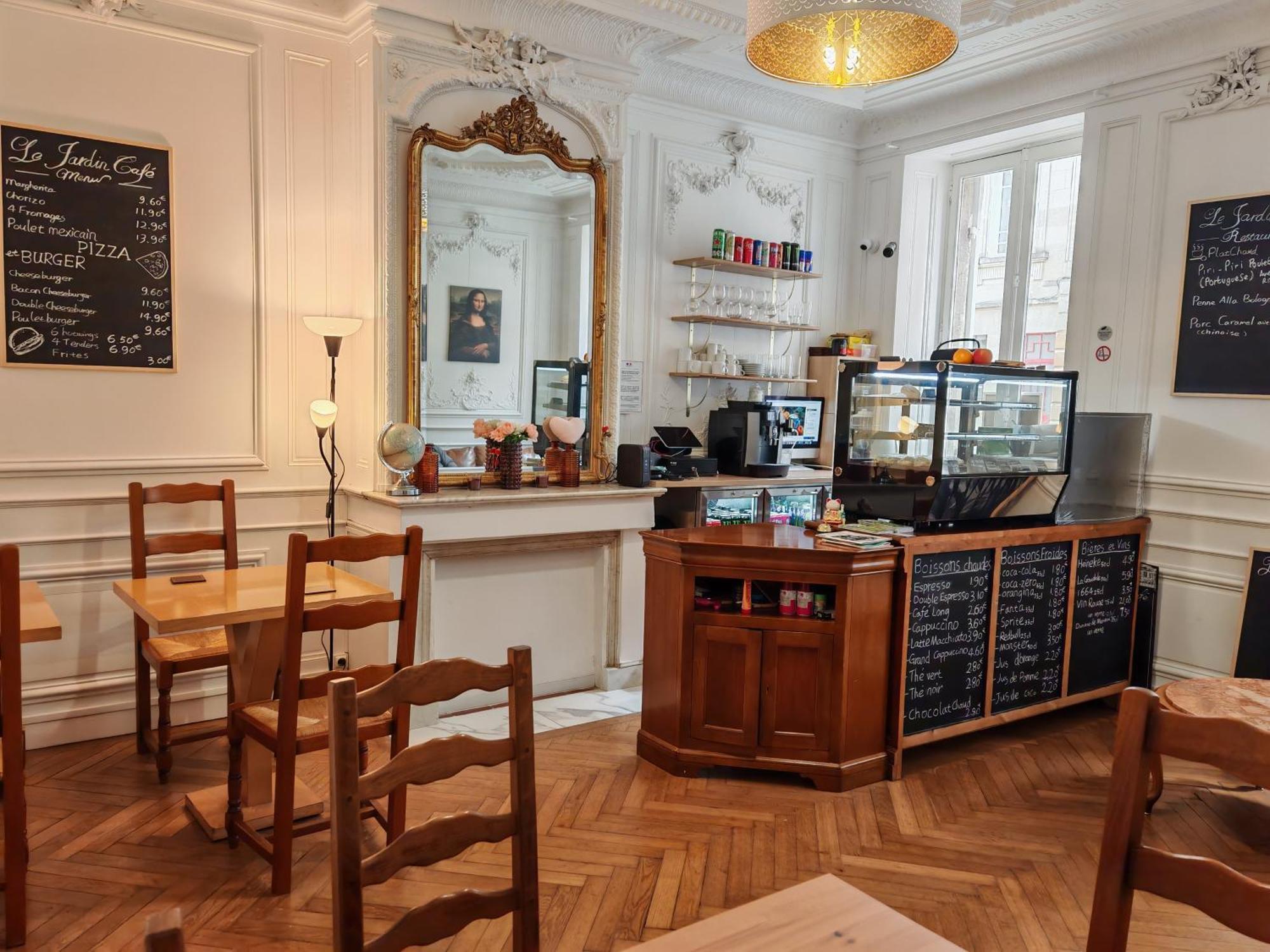 Le Jardin Cafe Bed & Breakfast Bordeaux Luaran gambar