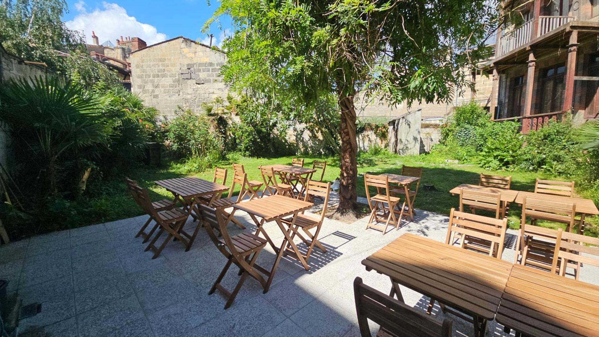 Le Jardin Cafe Bed & Breakfast Bordeaux Luaran gambar